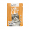 Smart Cat Паучи для взрослых Кошек и Котят кусочки Курочки со Шпинатом в нежном соусе
