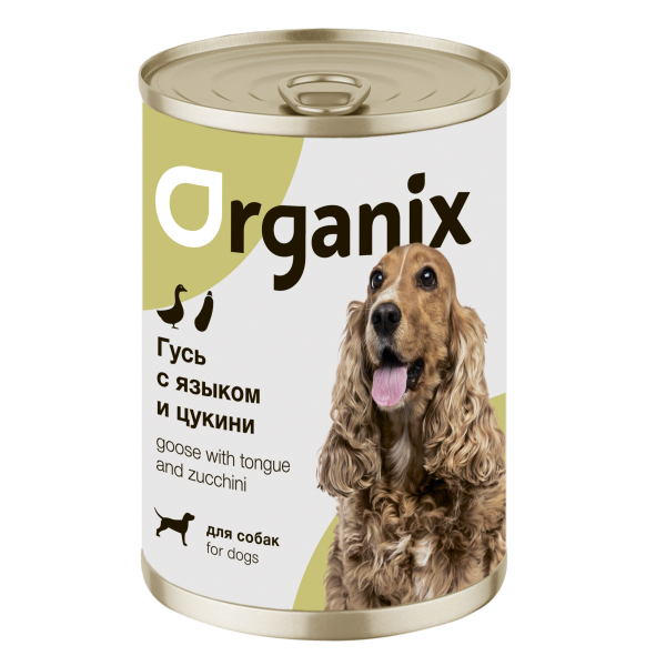 Organix Рагу из Гуся с Цуккини ж. банка 400гр